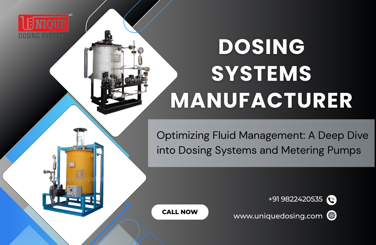 Optimizing Fluid Management: A Deep Dive into Dosing Systems and Metering Pumps