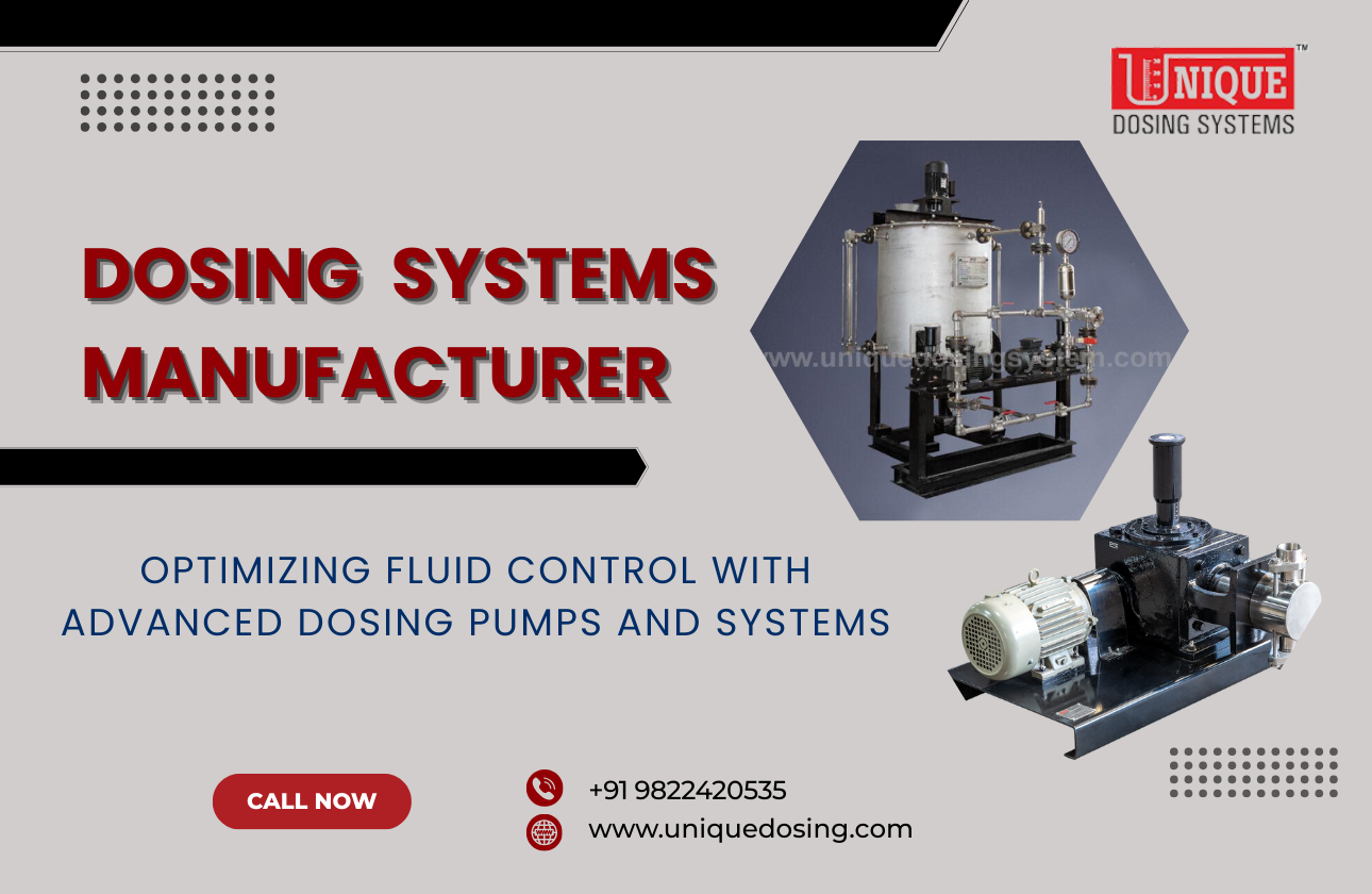 Optimizing Fluid Control with Advanced Dosing Pumps and Systems
