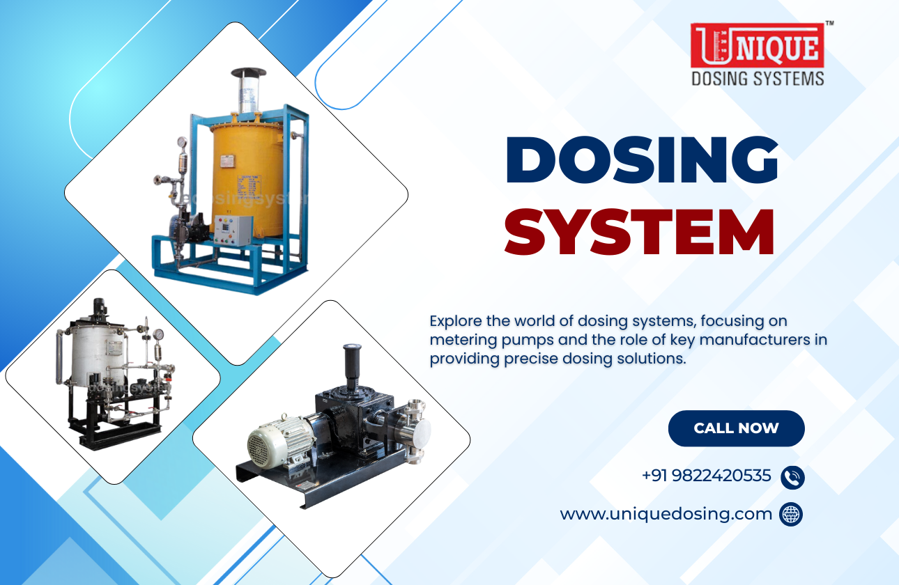 Understanding Dosing Systems: A Deep Dive into Metering Pumps and Their Manufacturers