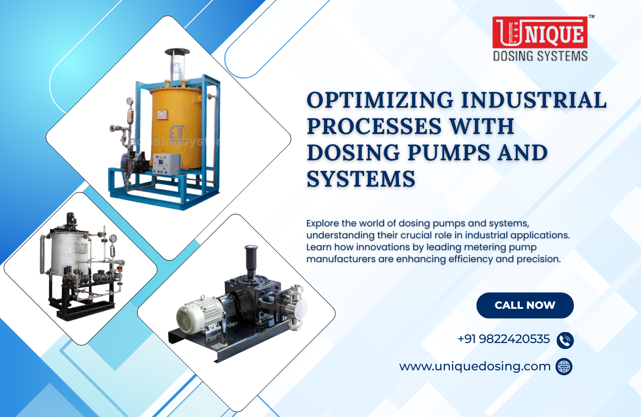 Optimizing Industrial Processes with Dosing Pumps and Systems