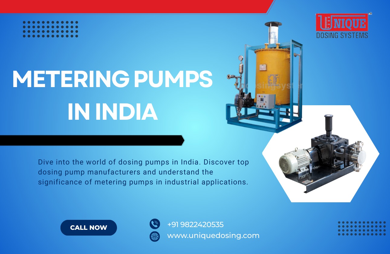 Exploring Dosing Pumps in India: Leading Manufacturers and Applications