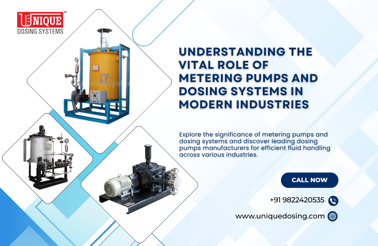 Understanding the Vital Role of Metering Pumps and Dosing Systems in Modern Industries