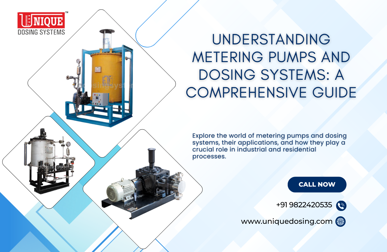 Understanding Metering Pumps and Dosing Systems: A Comprehensive Guide