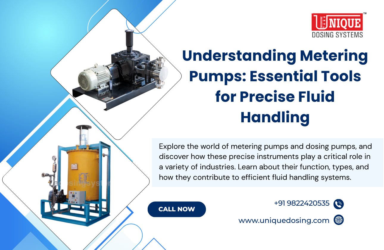 Understanding Metering Pumps: Essential Tools for Precise Fluid Handling