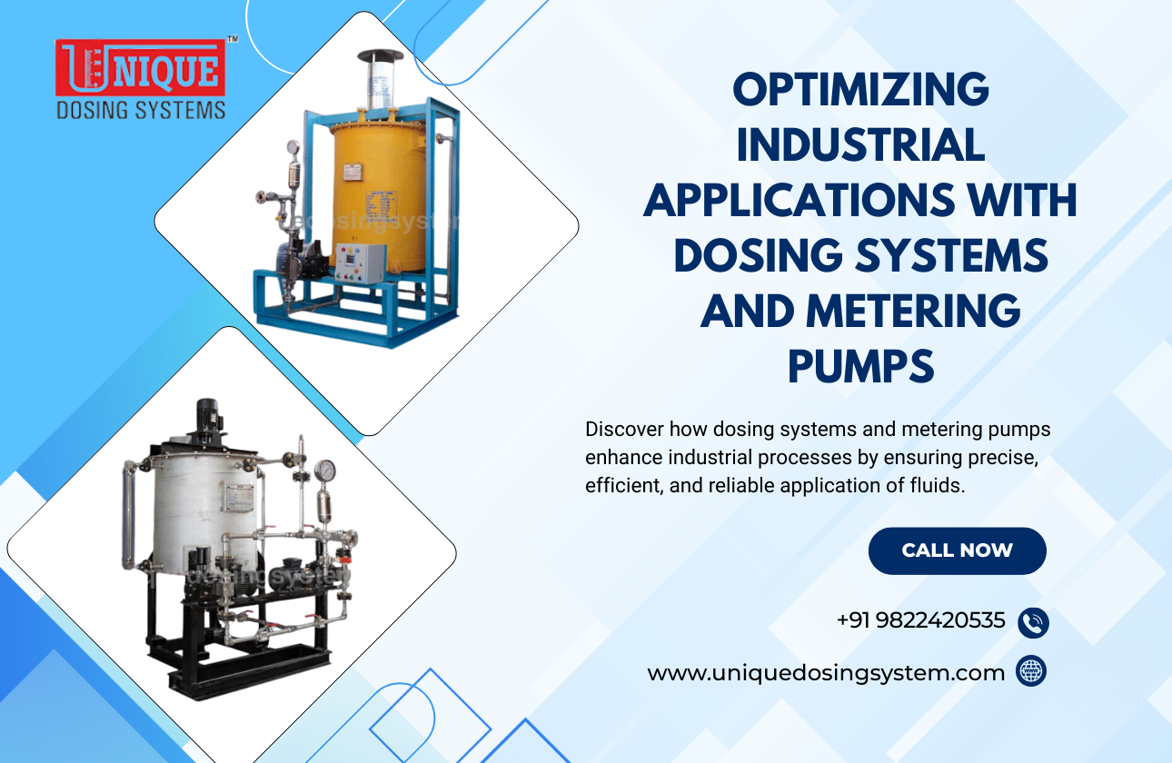 Optimizing Industrial Applications with Dosing Systems and Metering Pumps