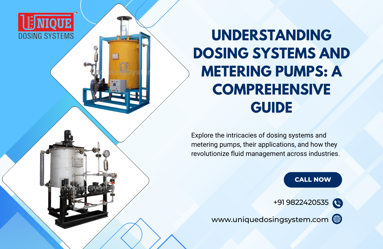 Understanding Dosing Systems and Metering Pumps: A Comprehensive Guide