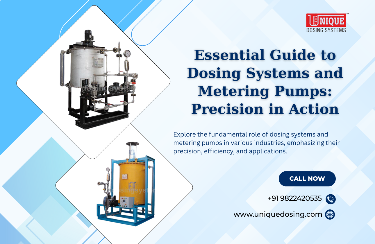 Essential Guide to Dosing Systems and Metering Pumps: Precision in Action