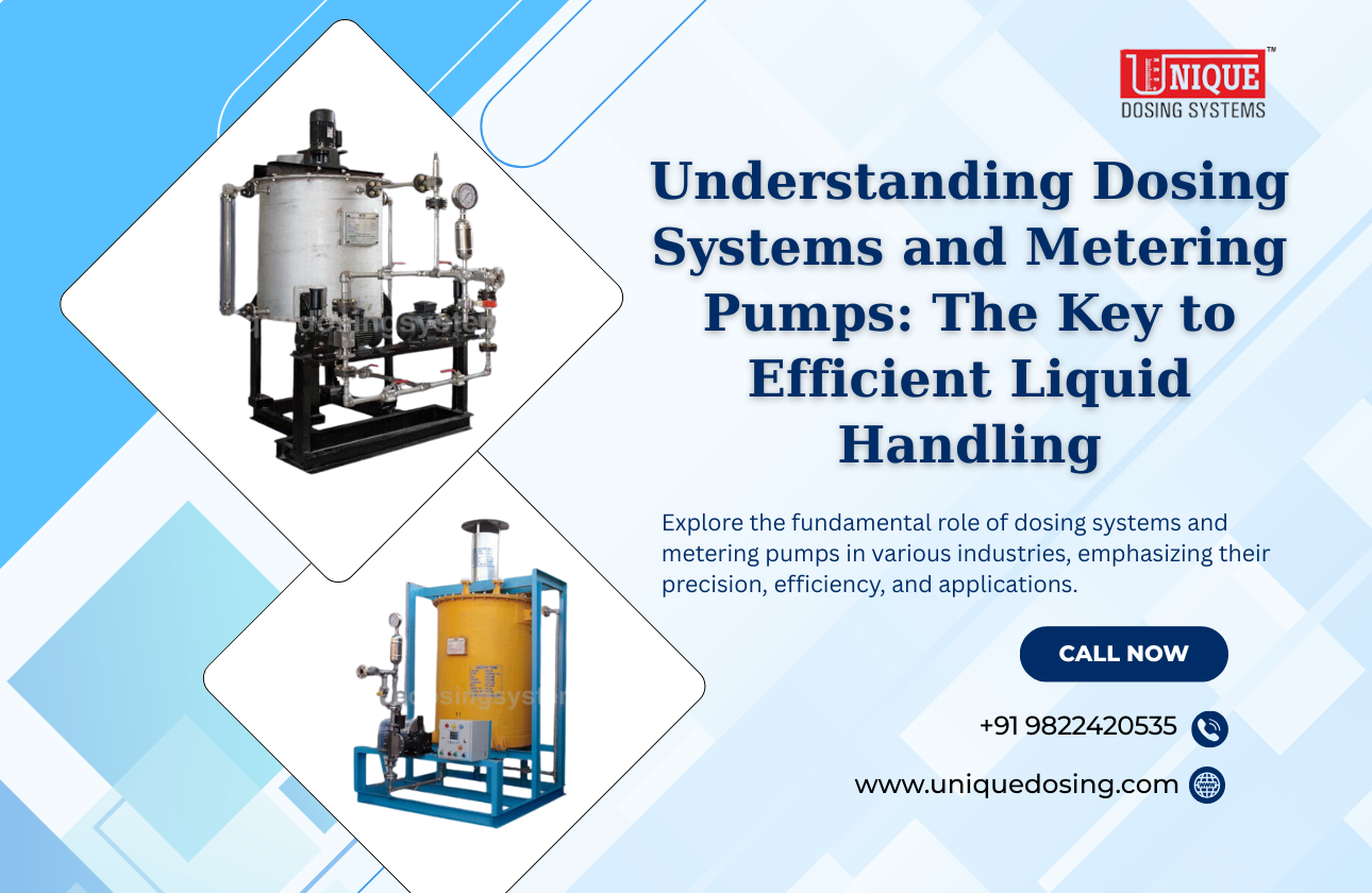Understanding Dosing Systems and Metering Pumps: The Key to Efficient Liquid Handling