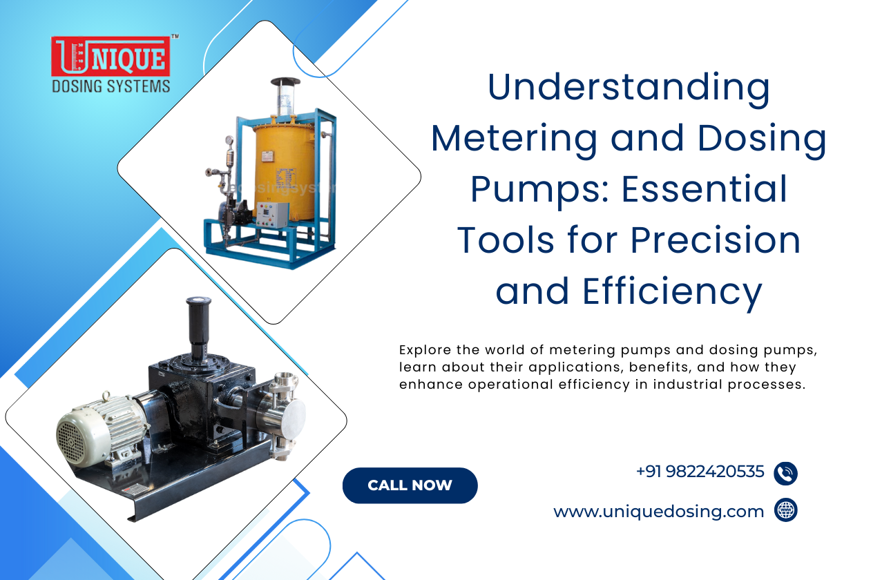 Understanding Metering and Dosing Pumps: Essential Tools for Precision and Efficiency