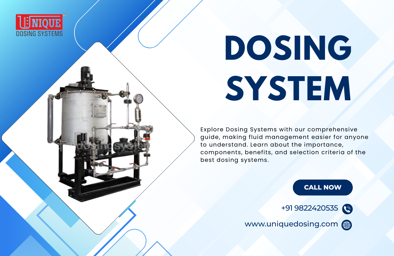 Understanding Dosing Systems: Simplifying Precision in Fluid Management