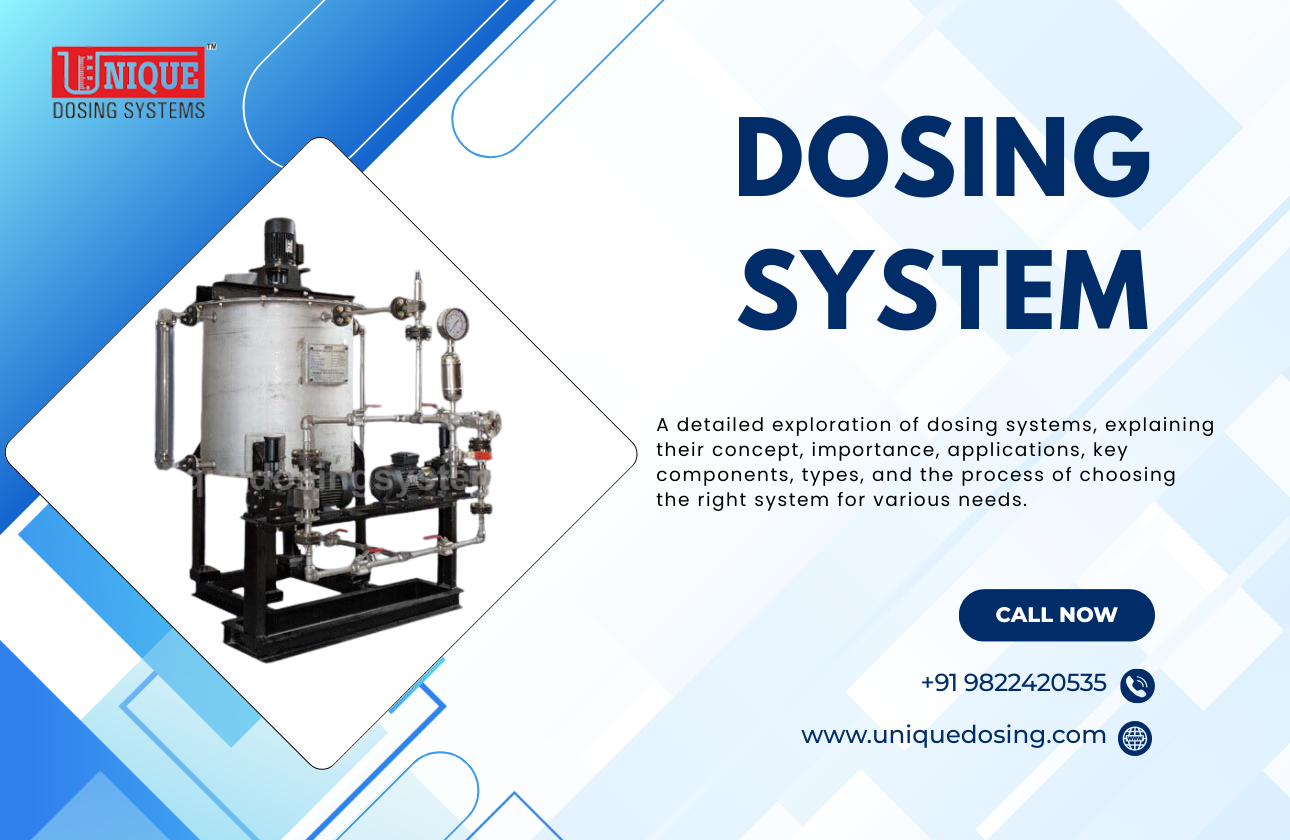 Understanding Dosing Systems: A Complete Guide