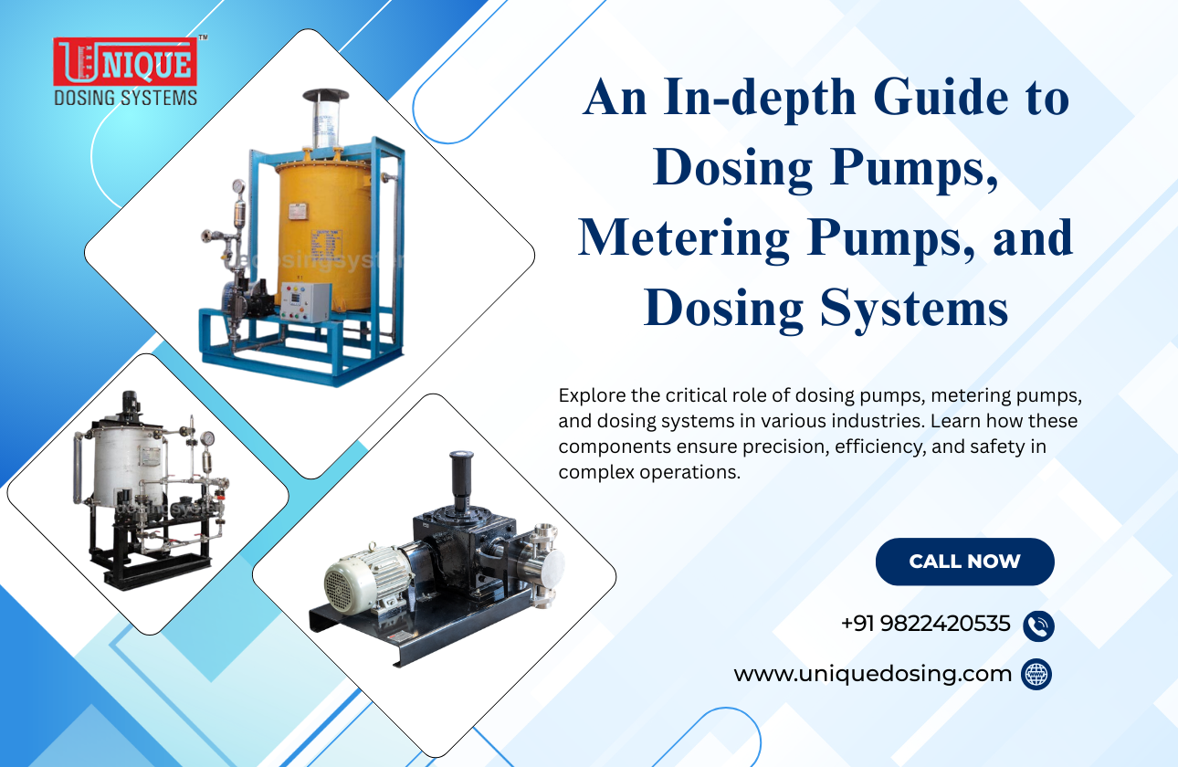 An In-depth Guide to Dosing Pumps, Metering Pumps, and Dosing Systems